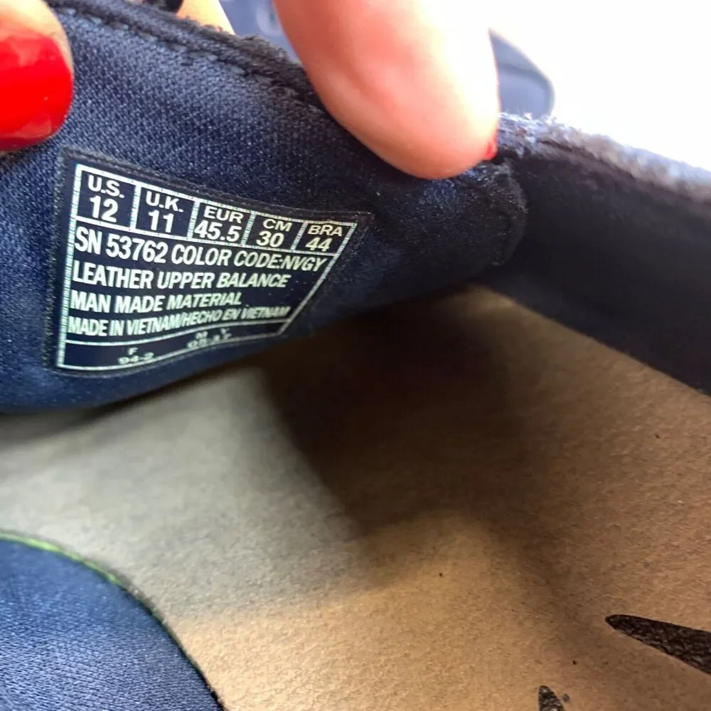 Skechers On The Go Glide Size 12 Mens Boat Shoes Blue Gray Suede Comfort Casual - Picture 9 of 11